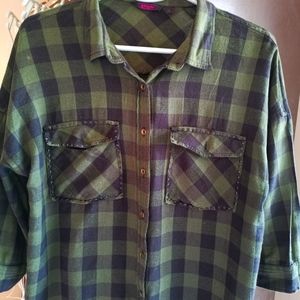 Ginger crop shirt